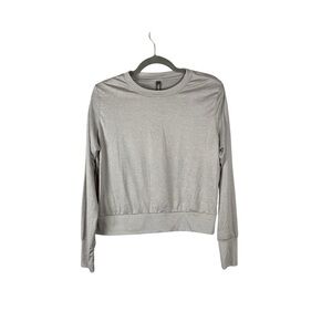 Vuori Gray Long Sleeve Tee